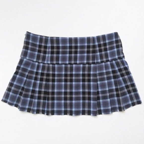 Aeropostale Dresses & Skirts - Aéropostale Y2K Plaid Pleated Miniskirt Dark Academia Skater School Girl Mini M
